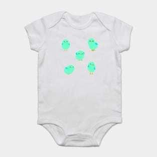 Guess Who Soggy Chick Sticker Pack (Blue) Baby Bodysuit